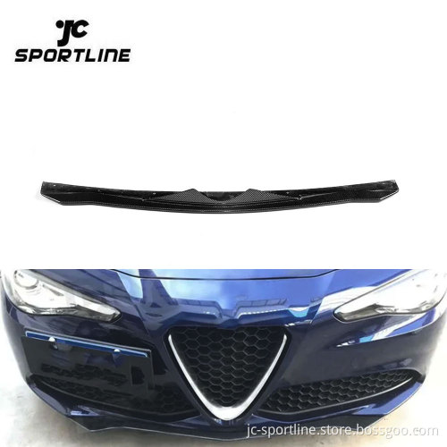 Carbon Fiber Front Bumper Lip Spoiler for Alfa Romeo Giulia (2015 and Up)